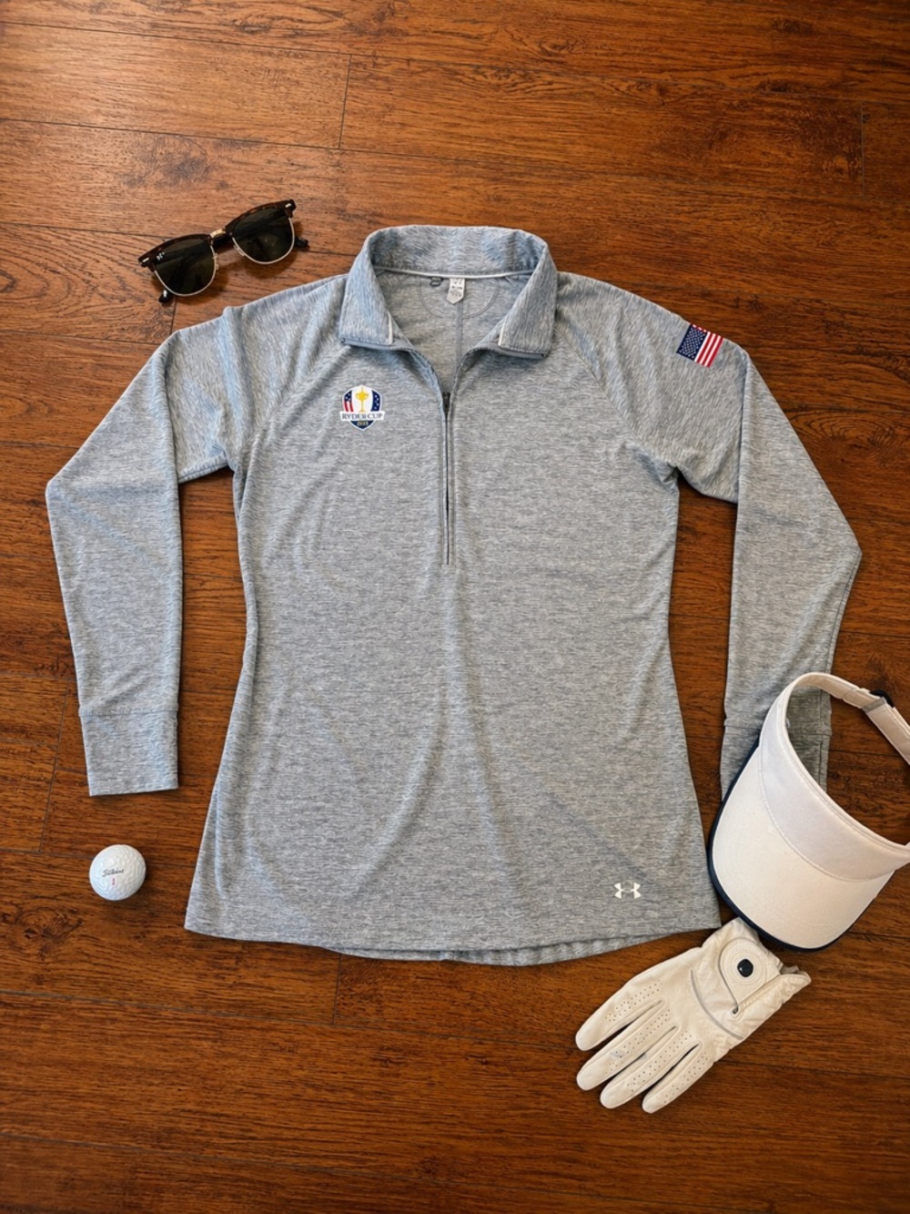 Ryder Cup 2016 Under Armour Women’s Golf Pullover USA Size M